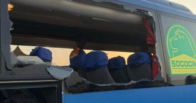 Le bus de Teungueth FC attaqué, des joueurs blessés (photos)