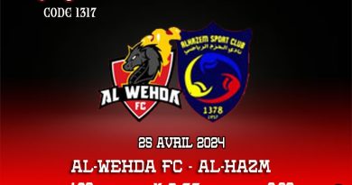 12ème du championnat d’Arabie saoudite, Al-Wehda FC reçoit la lanterne rouge AL-Hazm