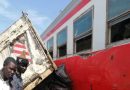 Collision entre un train et un camion à Japoma