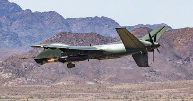 Le drone MALE américain Mojave a détruit des cibles au sol grâce à un canon tirant 3000 coups par minute