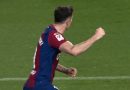 VIDEO : Robert Lewandowski remet le Barça à flot contre Valence avec un joli but