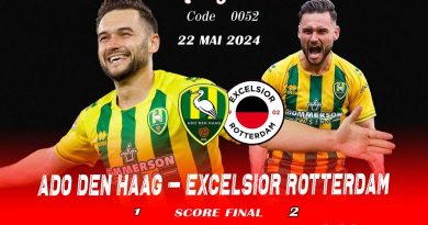 Ado Den Haag – Excelsior Rotterdam : un match à double enjeu en Eredivisie