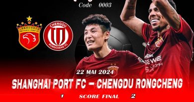 Shanghai Port FC 2ème reçoit Chengdu Rongcheng 3ème