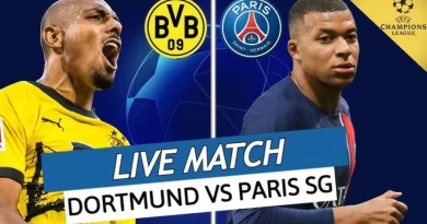 Direct Champions League : match Dortmund – PSG